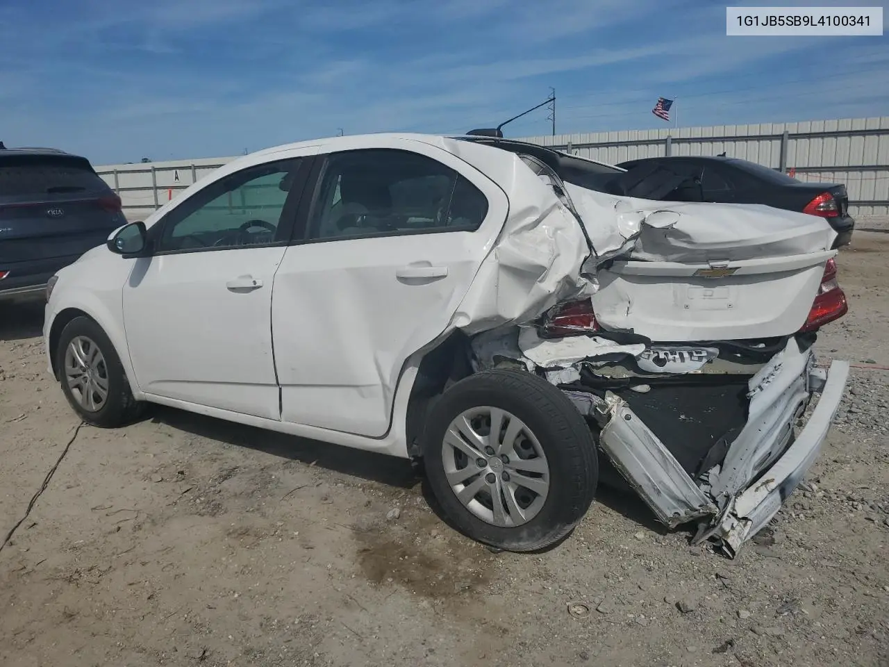 2020 Chevrolet Sonic Ls VIN: 1G1JB5SB9L4100341 Lot: 48777715