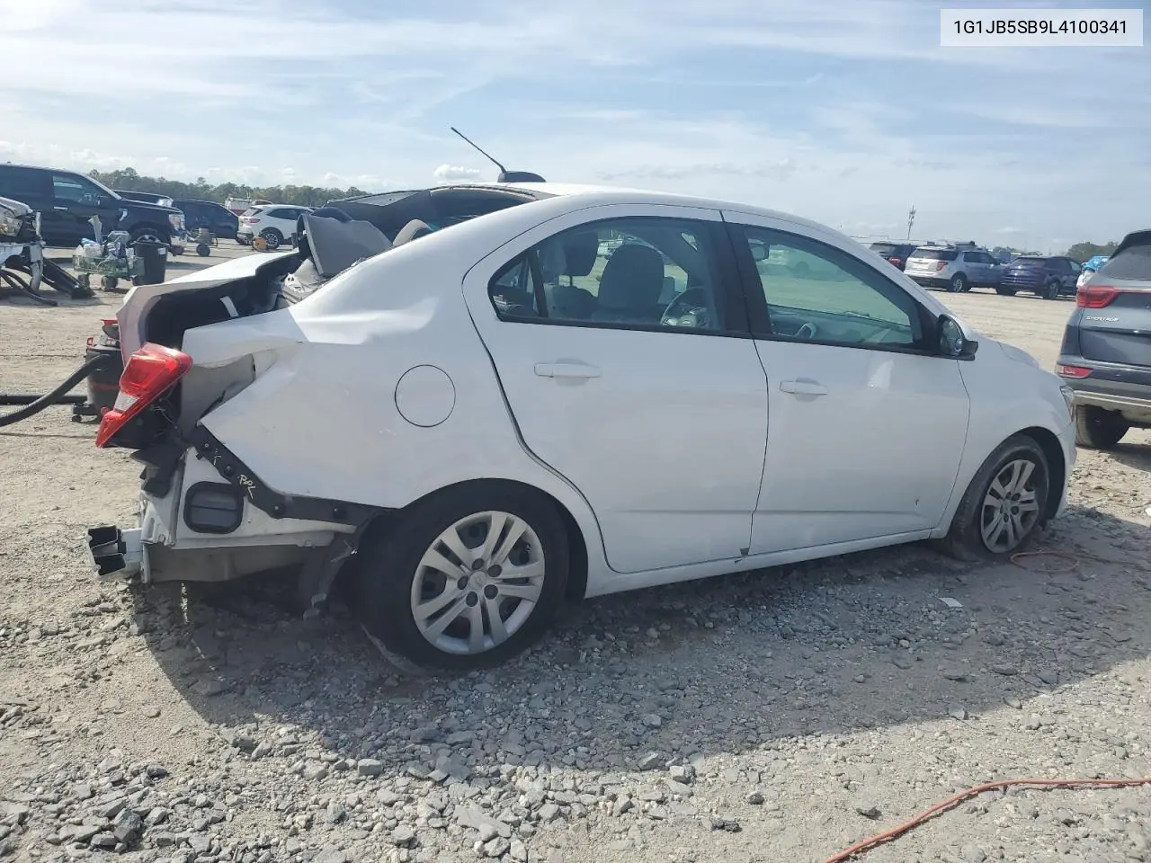 2020 Chevrolet Sonic Ls VIN: 1G1JB5SB9L4100341 Lot: 48777715