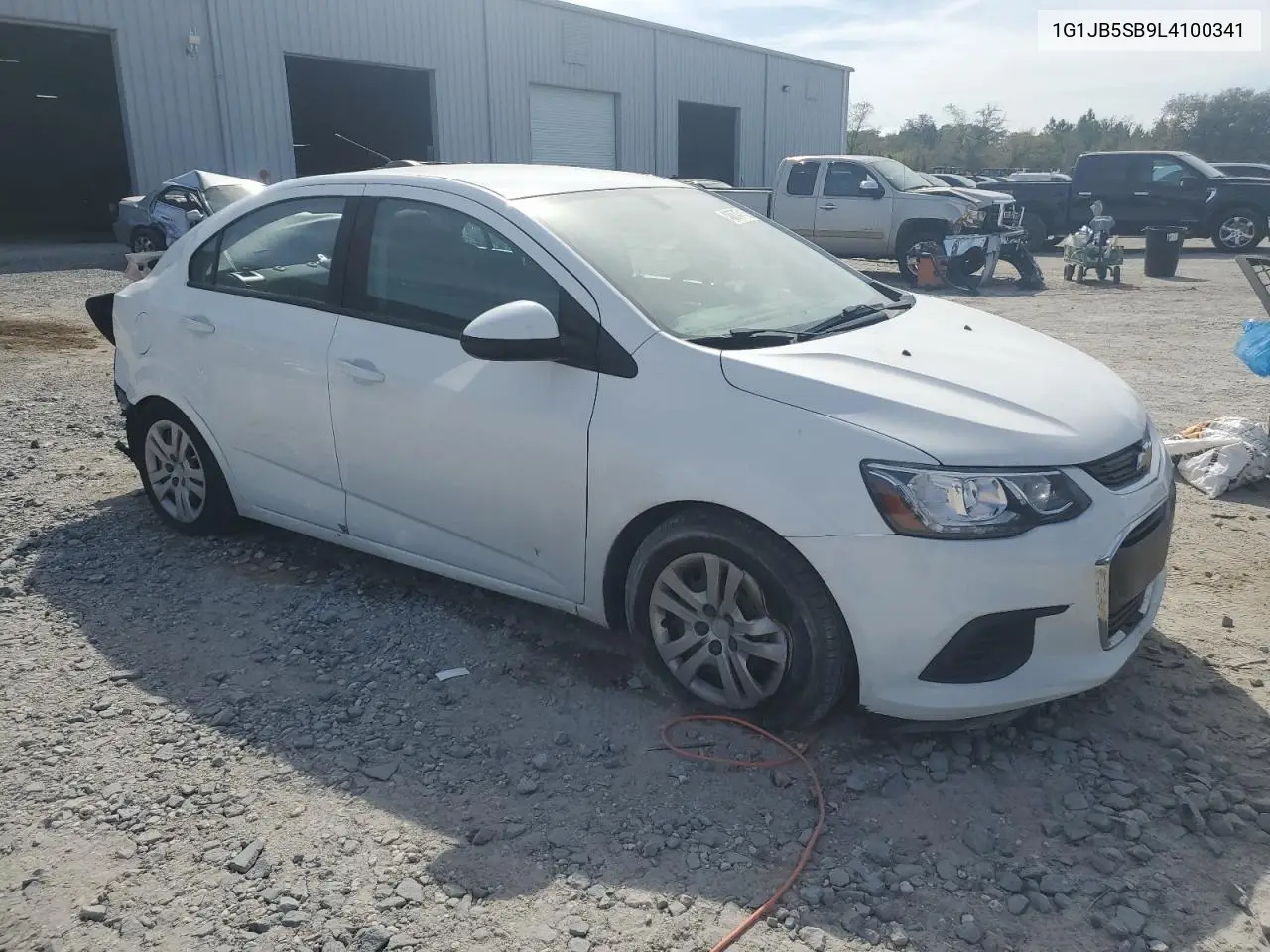 2020 Chevrolet Sonic Ls VIN: 1G1JB5SB9L4100341 Lot: 48777715