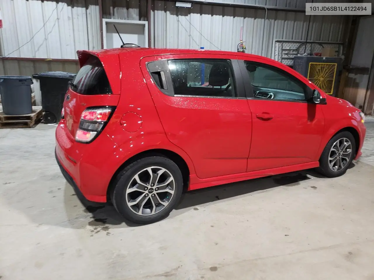 2020 Chevrolet Sonic Lt VIN: 1G1JD6SB1L4122494 Lot: 51142905