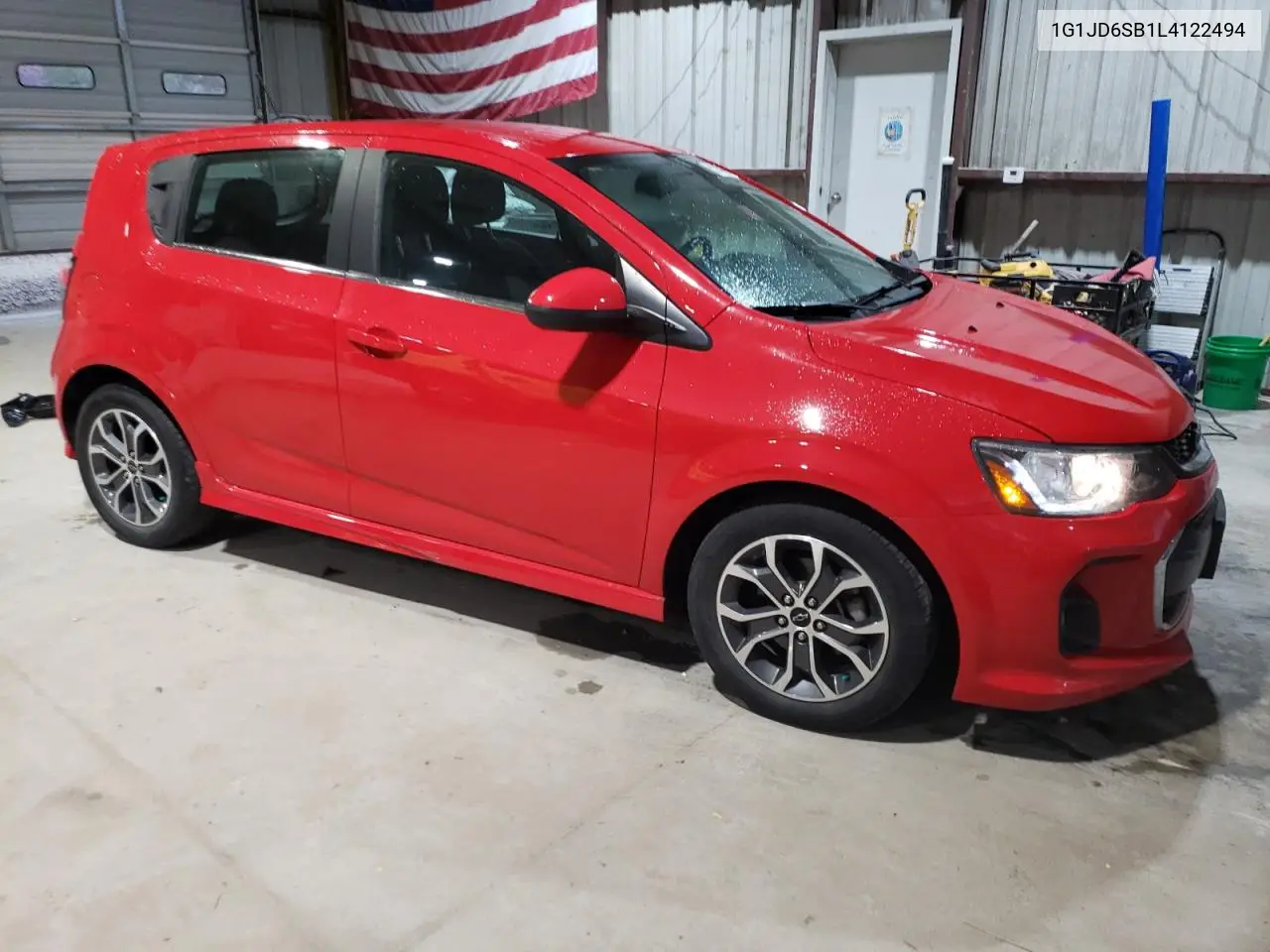 2020 Chevrolet Sonic Lt VIN: 1G1JD6SB1L4122494 Lot: 51142905