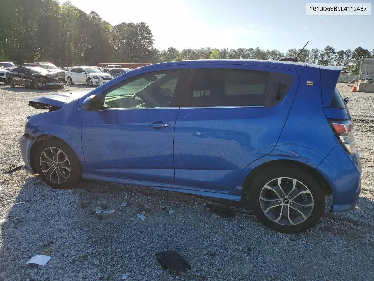 2020 Chevrolet Sonic Lt VIN: 1G1JD6SB9L4112487 Lot: 52635975