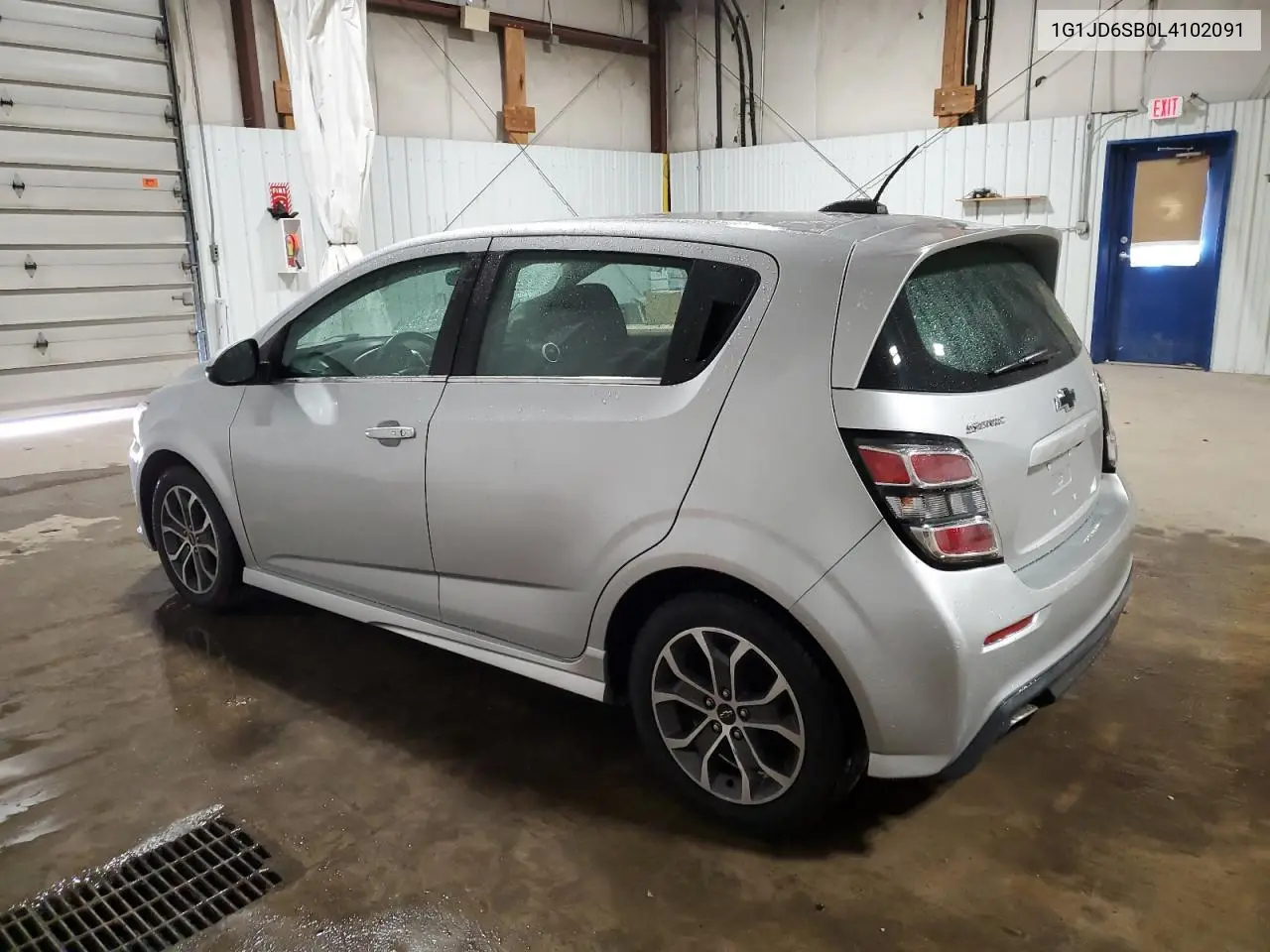 2020 Chevrolet Sonic Lt VIN: 1G1JD6SB0L4102091 Lot: 53447305
