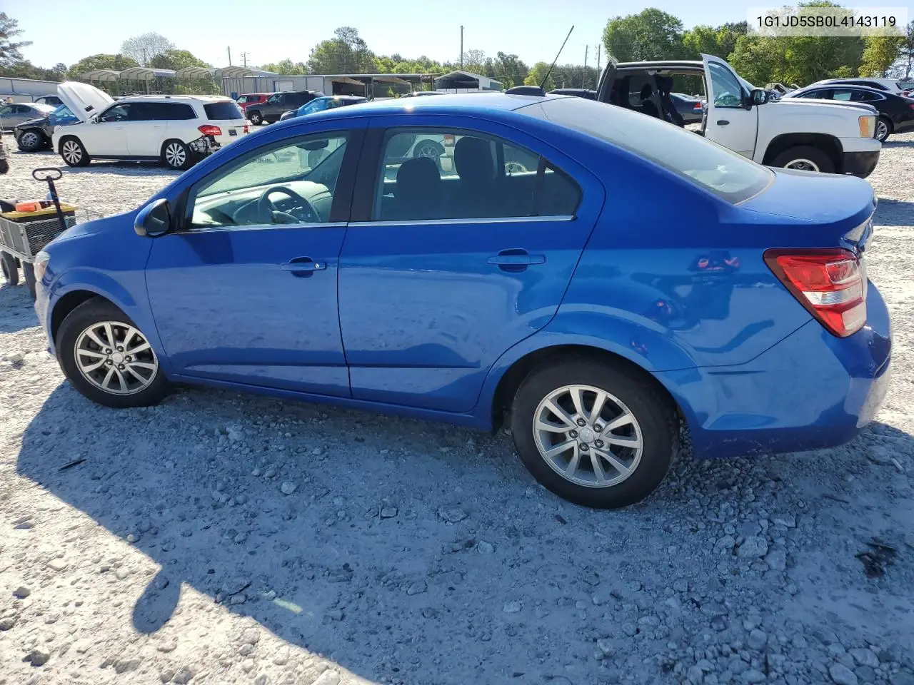 2020 Chevrolet Sonic Lt VIN: 1G1JD5SB0L4143119 Lot: 53456455
