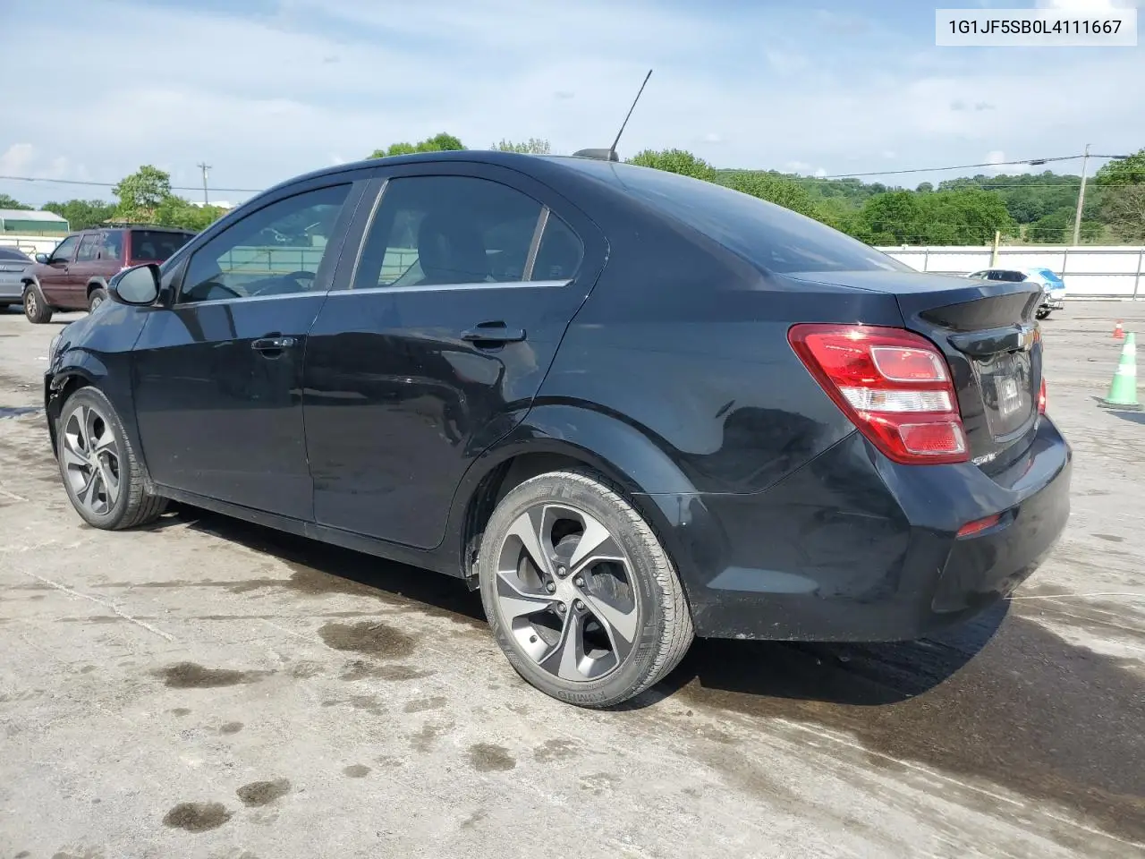 2020 Chevrolet Sonic Premier VIN: 1G1JF5SB0L4111667 Lot: 54830755