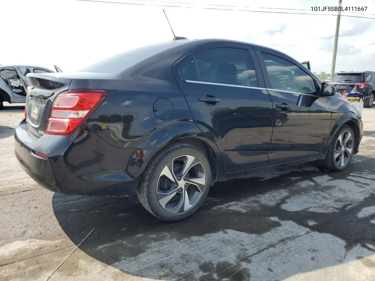 2020 Chevrolet Sonic Premier VIN: 1G1JF5SB0L4111667 Lot: 54830755