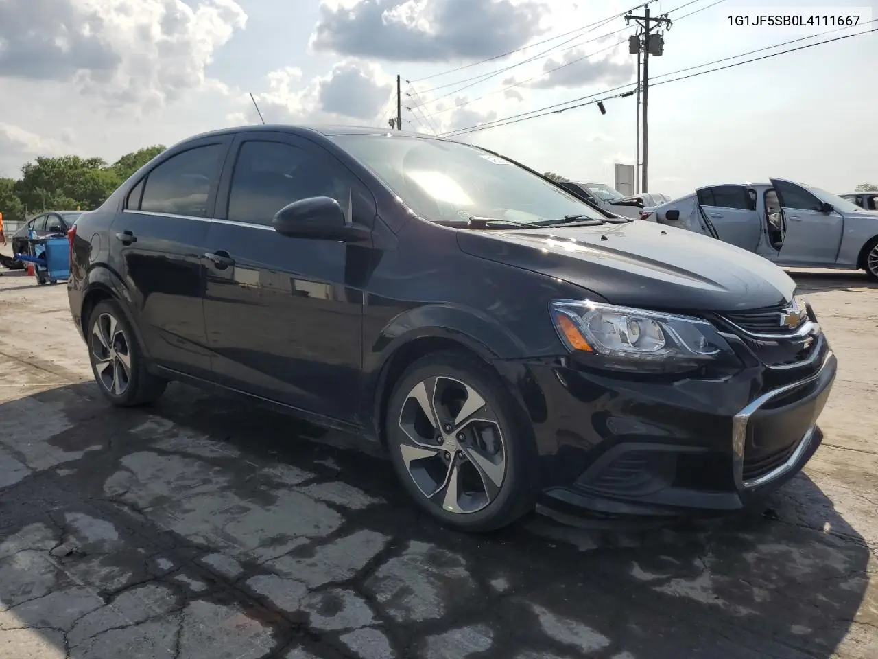 2020 Chevrolet Sonic Premier VIN: 1G1JF5SB0L4111667 Lot: 54830755