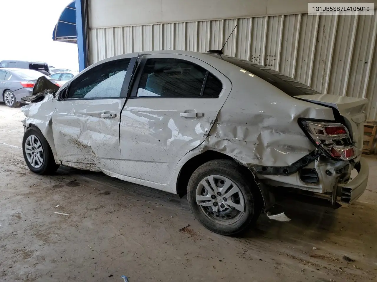 2020 Chevrolet Sonic Ls VIN: 1G1JB5SB7L4105019 Lot: 55061395