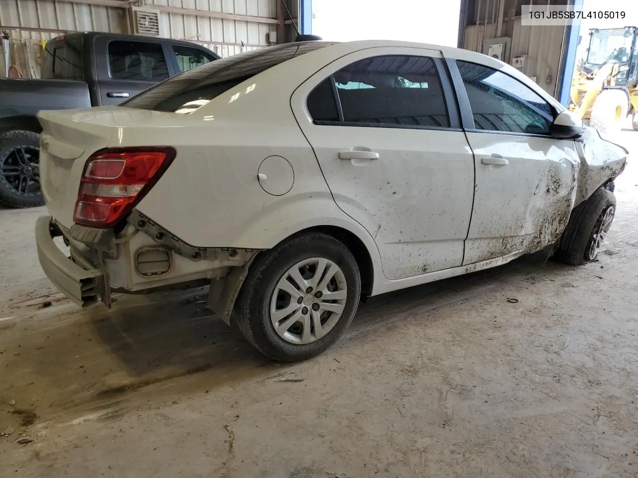 2020 Chevrolet Sonic Ls VIN: 1G1JB5SB7L4105019 Lot: 55061395