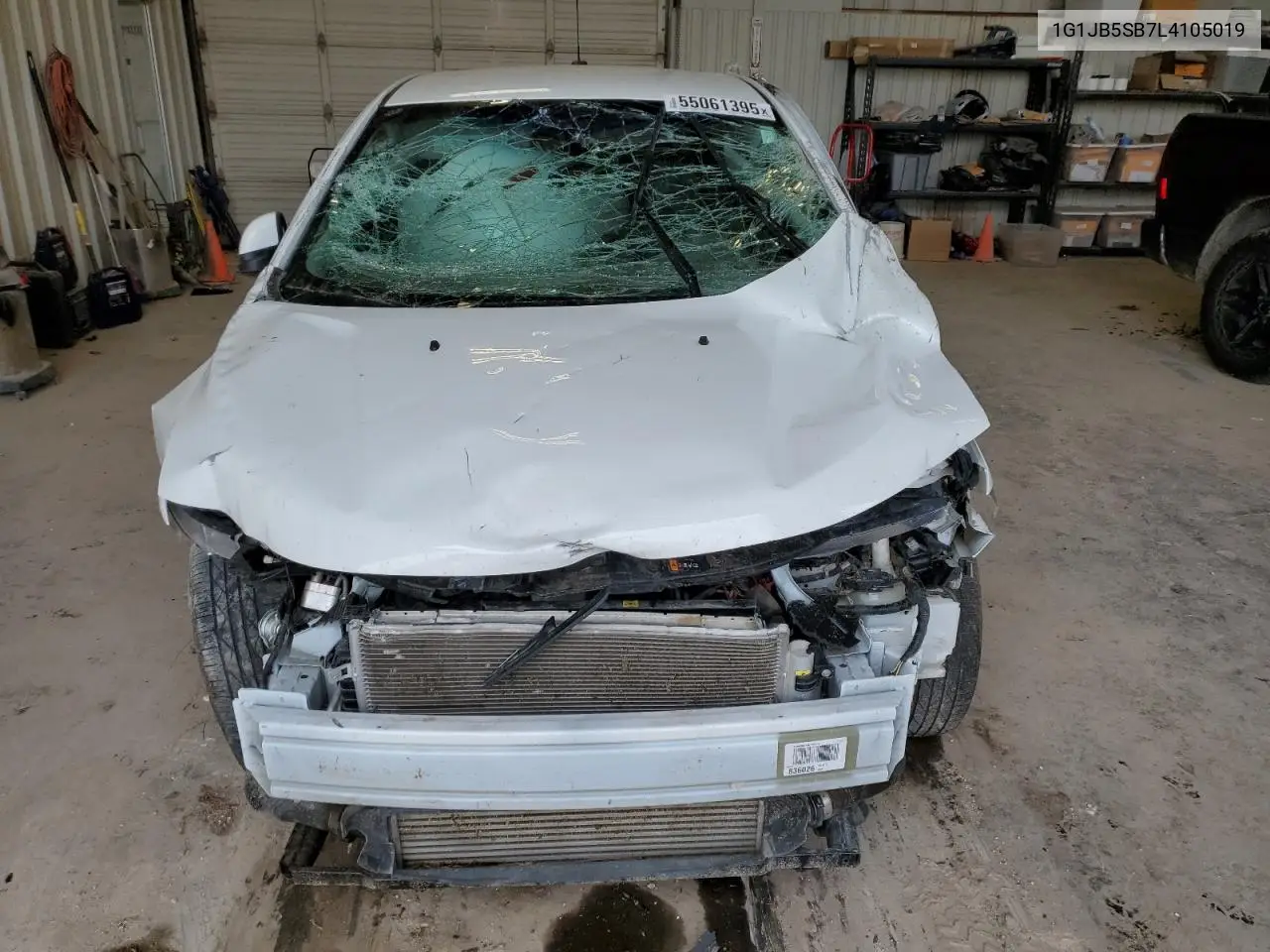 2020 Chevrolet Sonic Ls VIN: 1G1JB5SB7L4105019 Lot: 55061395