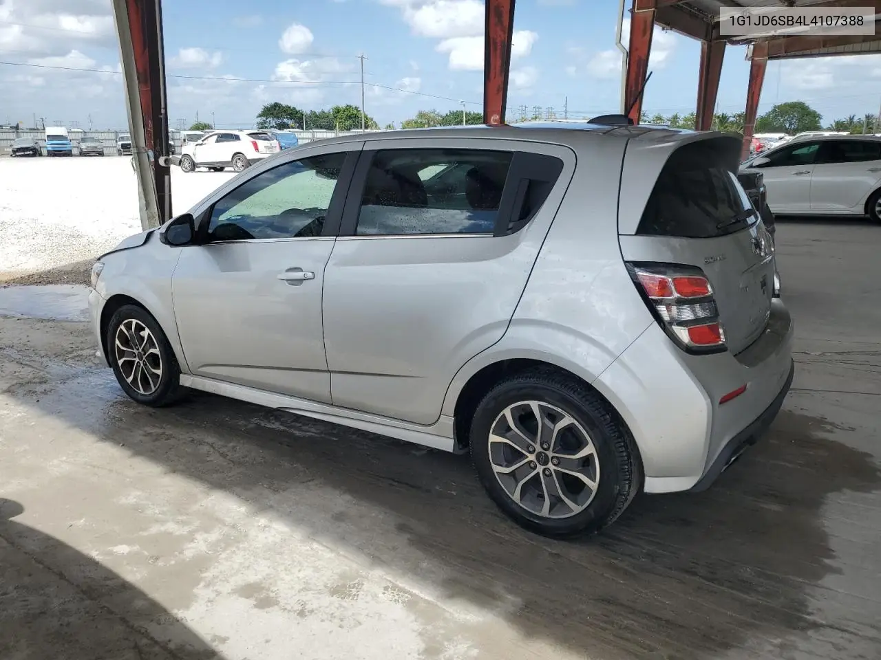 2020 Chevrolet Sonic Lt VIN: 1G1JD6SB4L4107388 Lot: 55071865