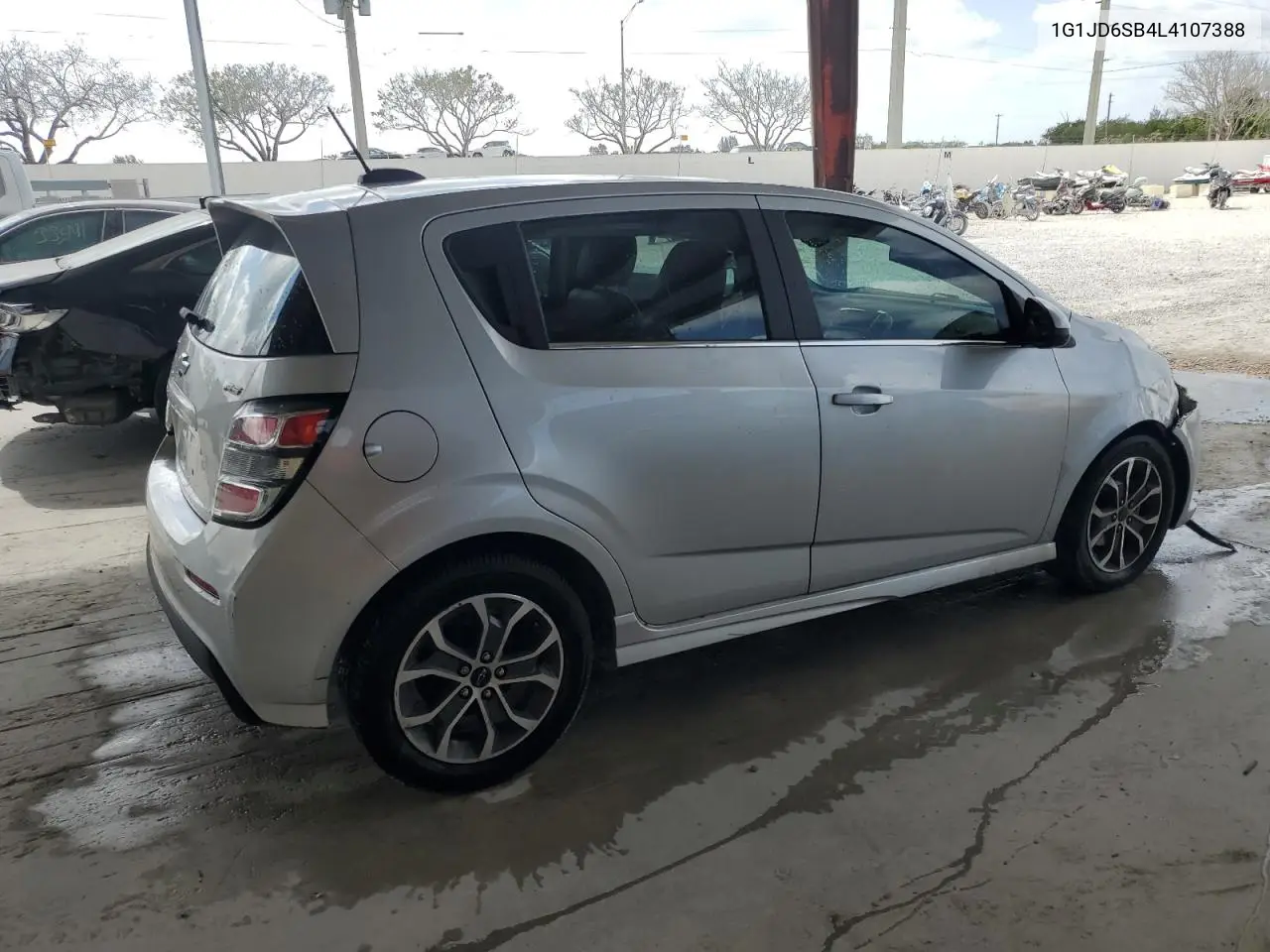 2020 Chevrolet Sonic Lt VIN: 1G1JD6SB4L4107388 Lot: 55071865