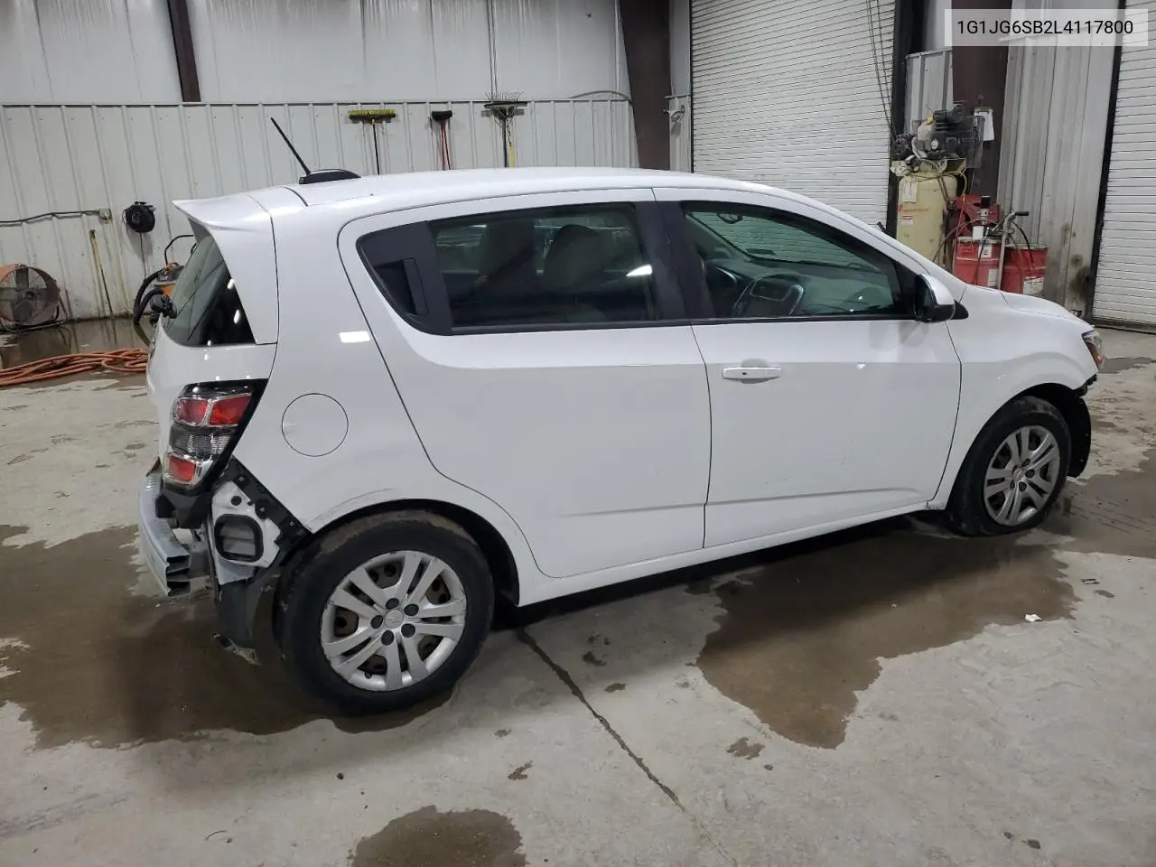 2020 Chevrolet Sonic VIN: 1G1JG6SB2L4117800 Lot: 55223025