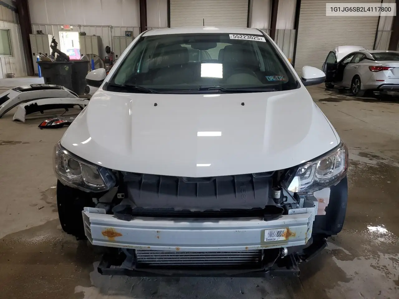 2020 Chevrolet Sonic VIN: 1G1JG6SB2L4117800 Lot: 55223025