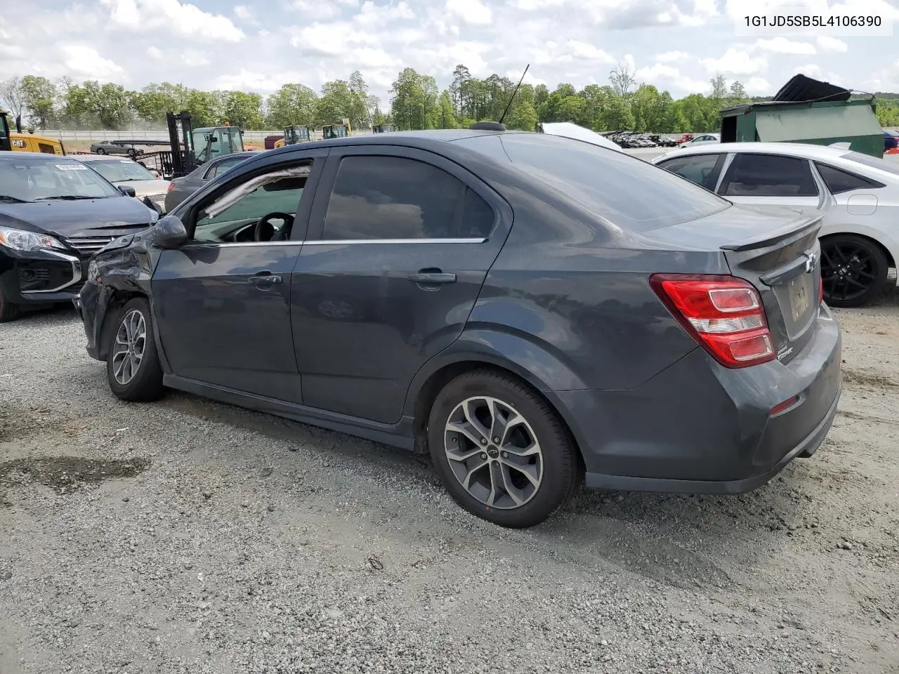 2020 Chevrolet Sonic Lt VIN: 1G1JD5SB5L4106390 Lot: 55390745