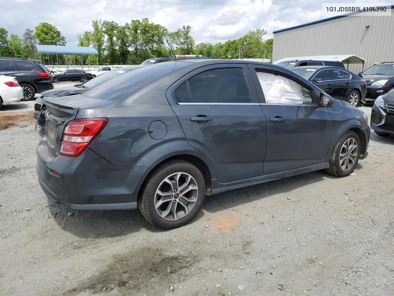 2020 Chevrolet Sonic Lt VIN: 1G1JD5SB5L4106390 Lot: 55390745