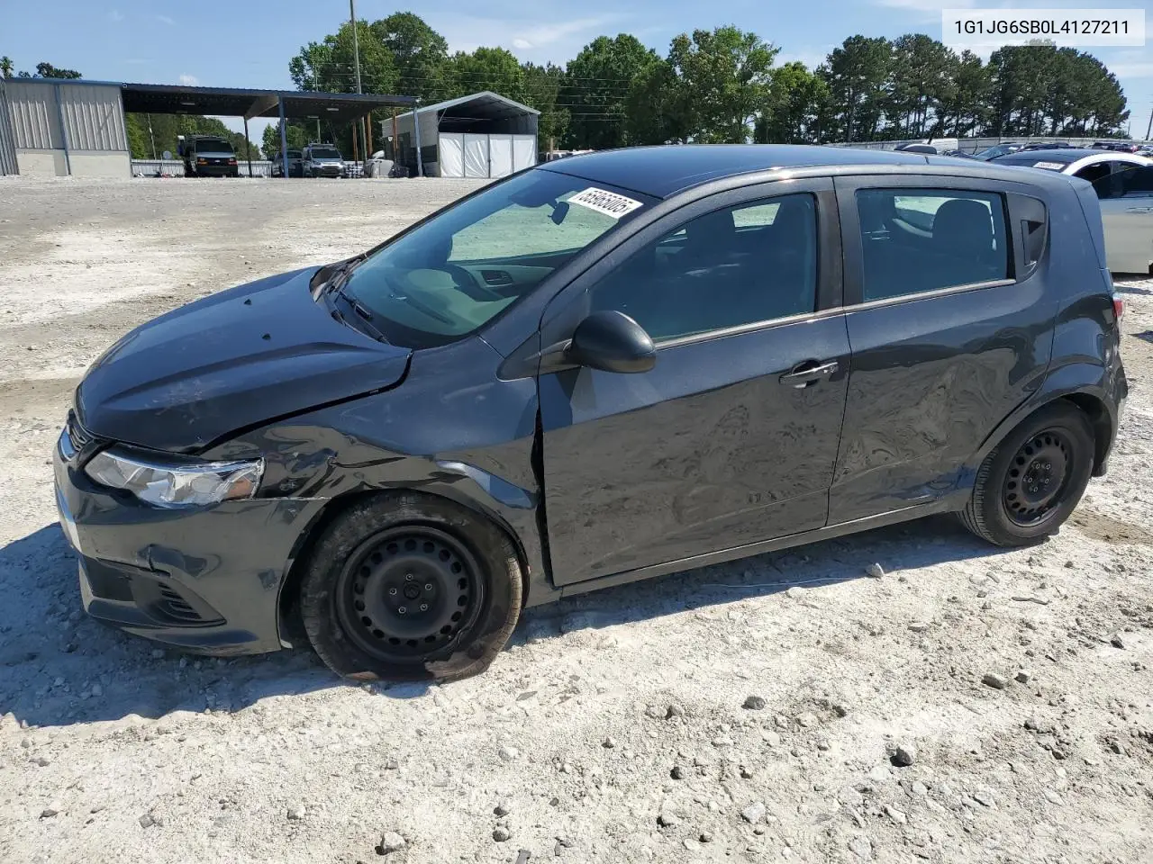 2020 Chevrolet Sonic VIN: 1G1JG6SB0L4127211 Lot: 55965005