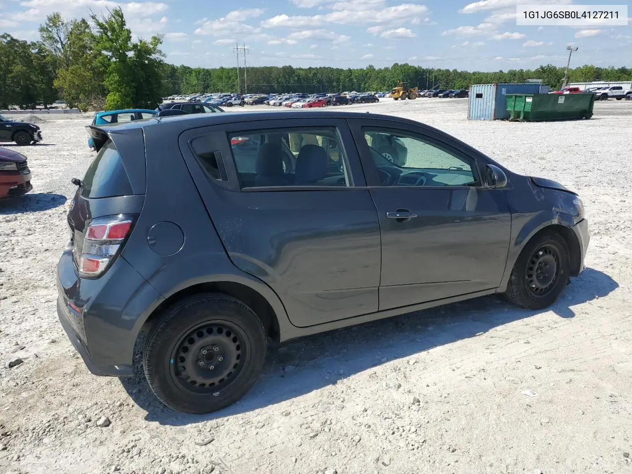 2020 Chevrolet Sonic VIN: 1G1JG6SB0L4127211 Lot: 55965005