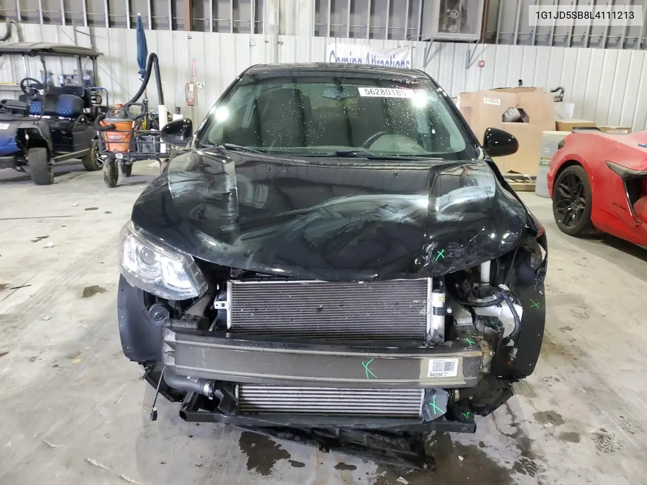 2020 Chevrolet Sonic Lt VIN: 1G1JD5SB8L4111213 Lot: 56280185
