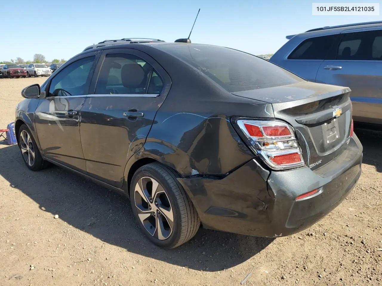 2020 Chevrolet Sonic Premier VIN: 1G1JF5SB2L4121035 Lot: 56504625