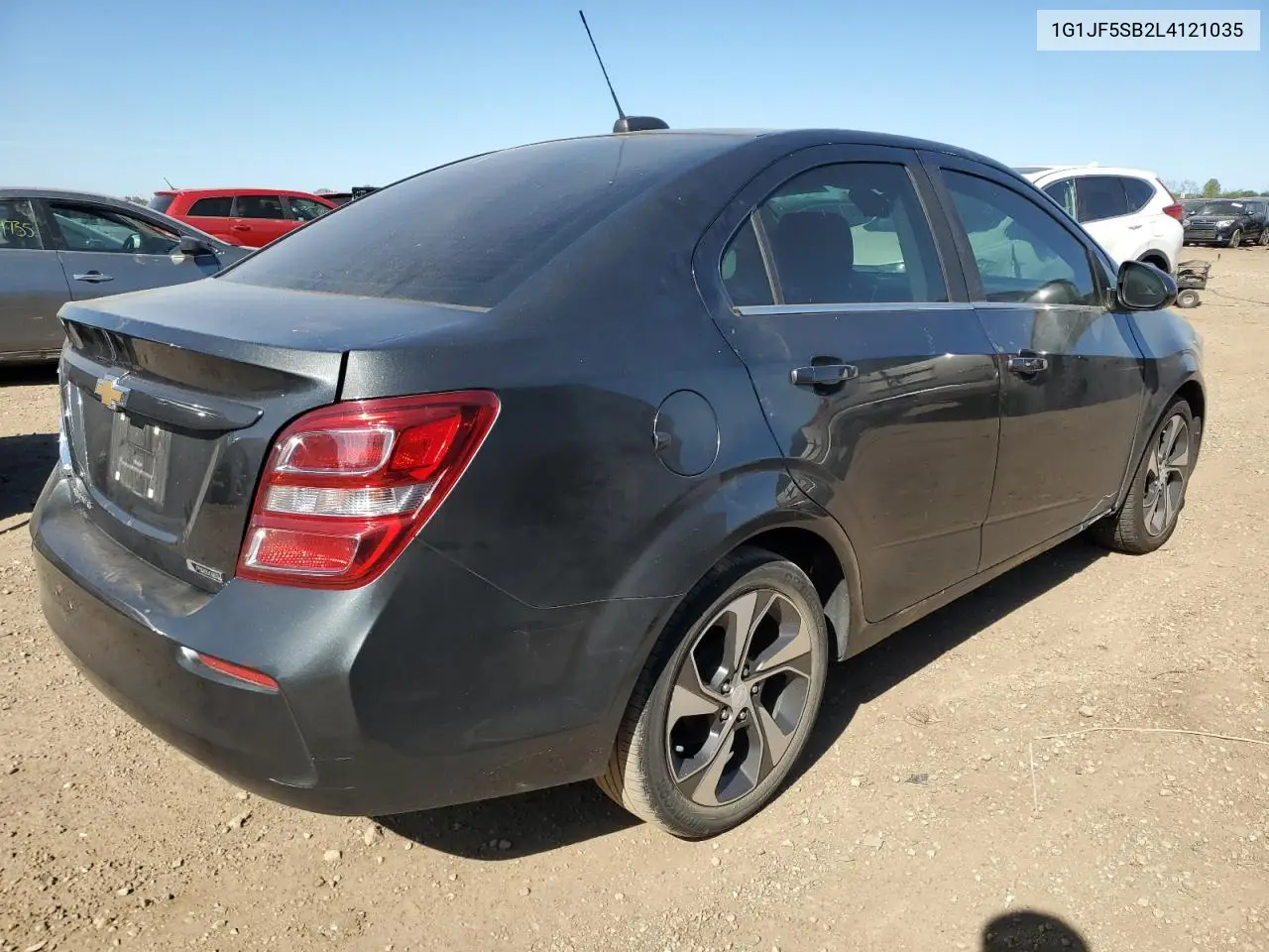 2020 Chevrolet Sonic Premier VIN: 1G1JF5SB2L4121035 Lot: 56504625