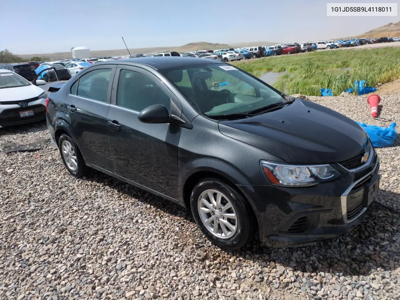 2020 Chevrolet Sonic Lt VIN: 1G1JD5SB9L4118011 Lot: 56680215