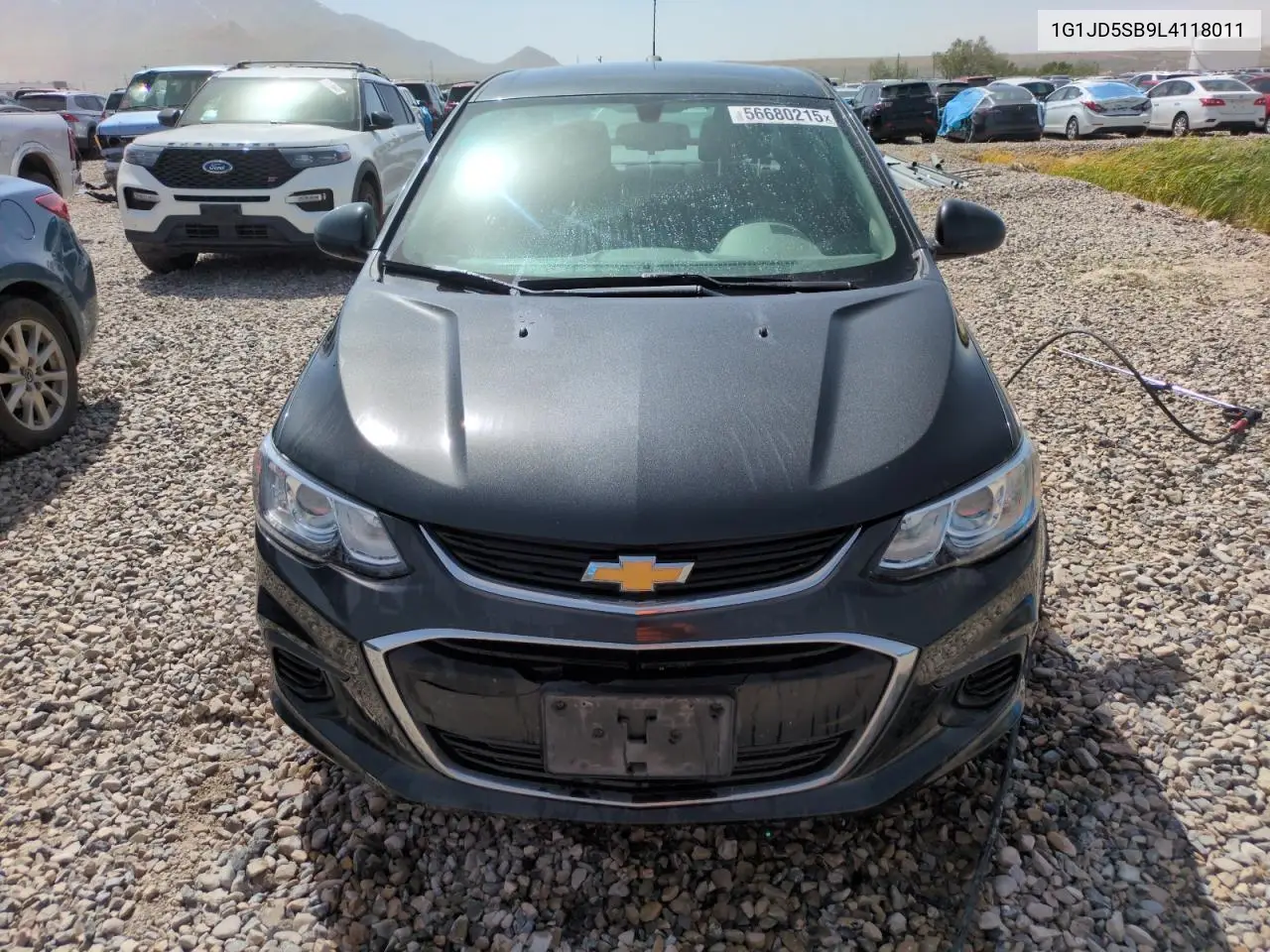 2020 Chevrolet Sonic Lt VIN: 1G1JD5SB9L4118011 Lot: 56680215