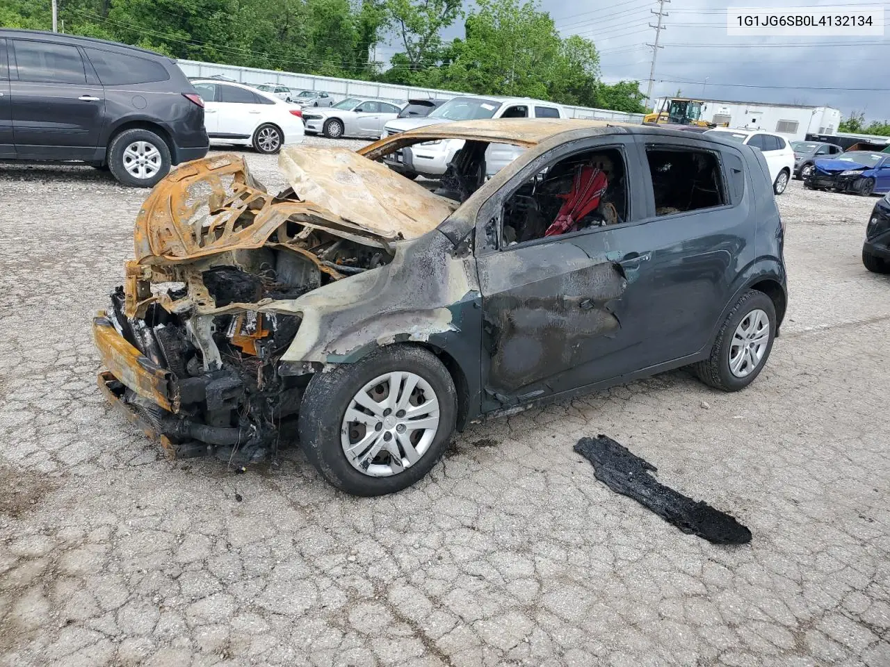 2020 Chevrolet Sonic VIN: 1G1JG6SB0L4132134 Lot: 56700295