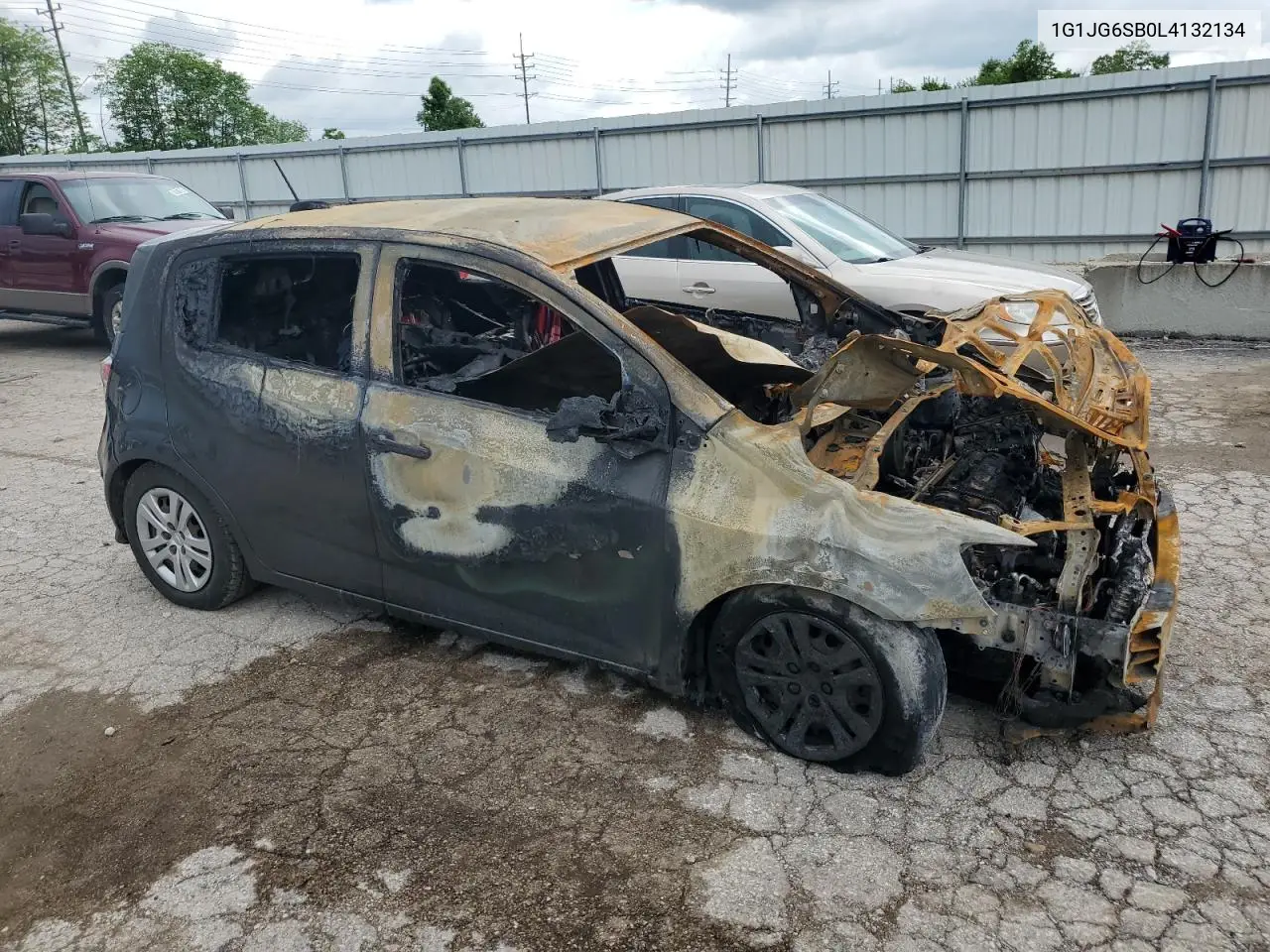 2020 Chevrolet Sonic VIN: 1G1JG6SB0L4132134 Lot: 56700295