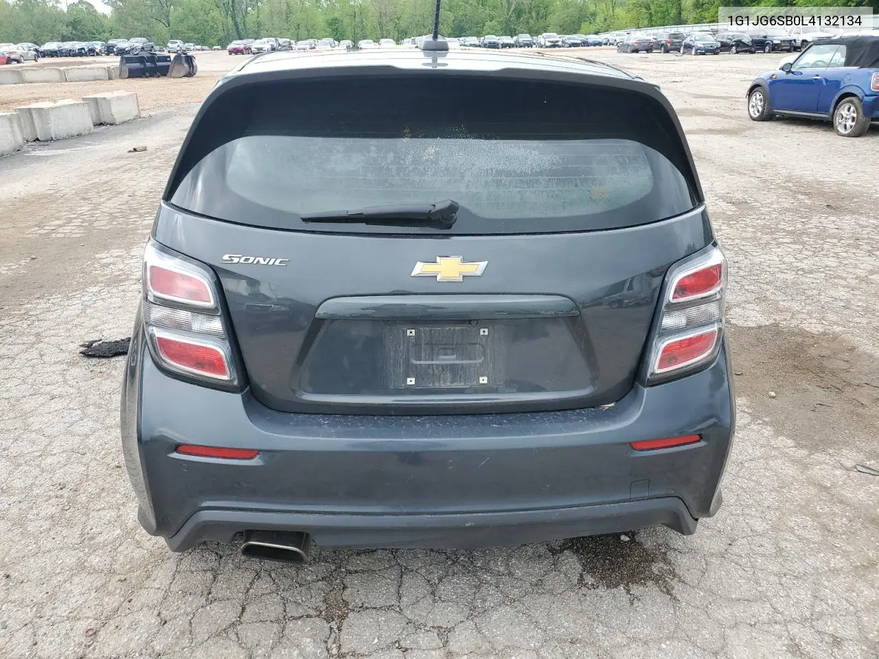 2020 Chevrolet Sonic VIN: 1G1JG6SB0L4132134 Lot: 56700295