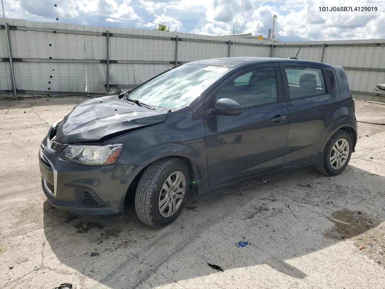 2020 Chevrolet Sonic VIN: 1G1JG6SB7L4129019 Lot: 56726545