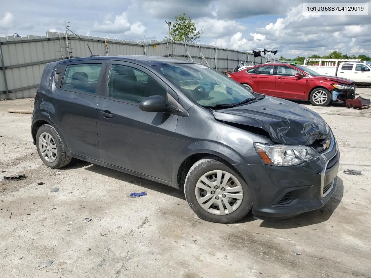 2020 Chevrolet Sonic VIN: 1G1JG6SB7L4129019 Lot: 56726545