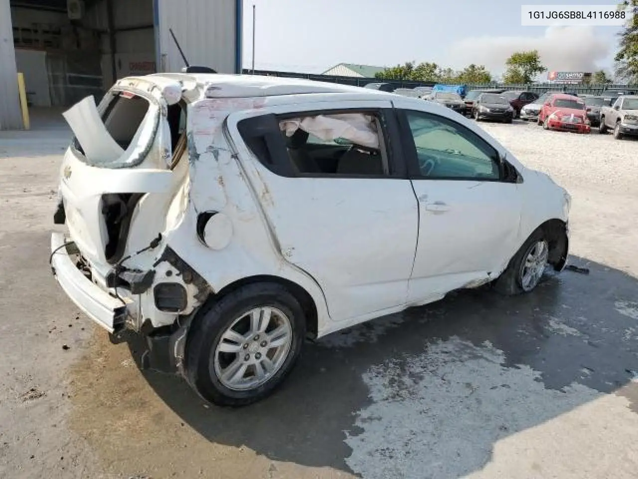 2020 Chevrolet Sonic VIN: 1G1JG6SB8L4116988 Lot: 56919895