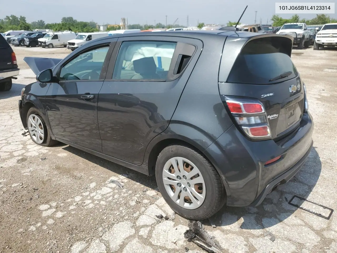 2020 Chevrolet Sonic VIN: 1G1JG6SB1L4123314 Lot: 58426015