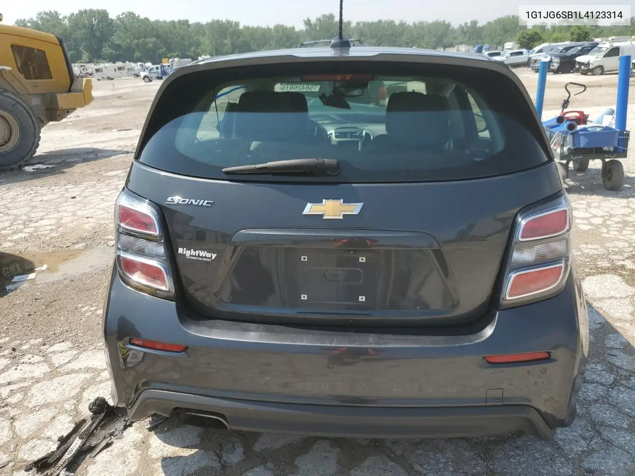 2020 Chevrolet Sonic VIN: 1G1JG6SB1L4123314 Lot: 58426015