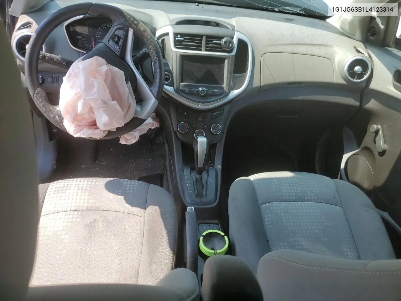 2020 Chevrolet Sonic VIN: 1G1JG6SB1L4123314 Lot: 58426015