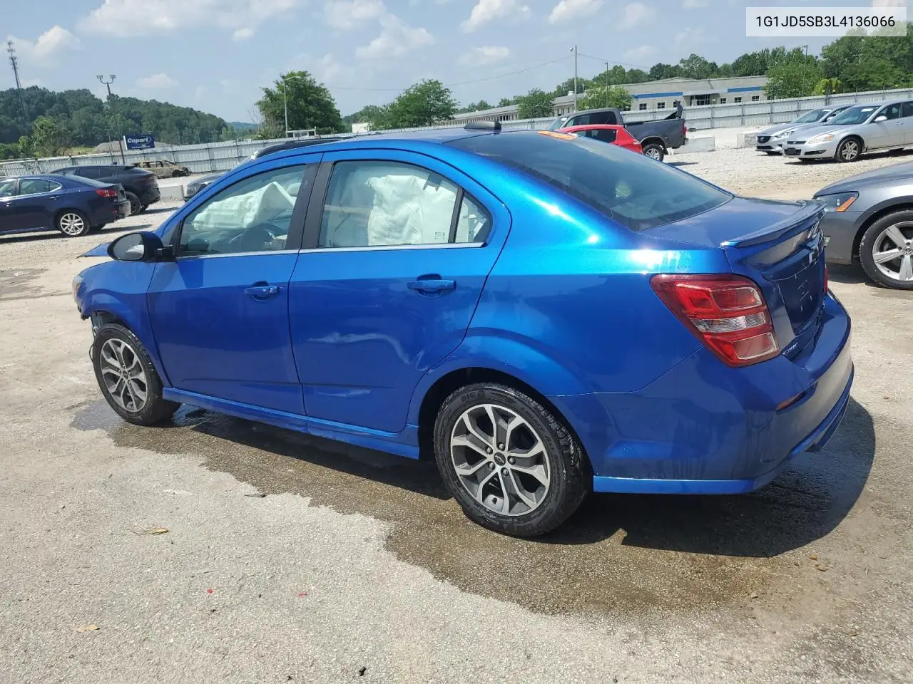 2020 Chevrolet Sonic Lt VIN: 1G1JD5SB3L4136066 Lot: 59329525