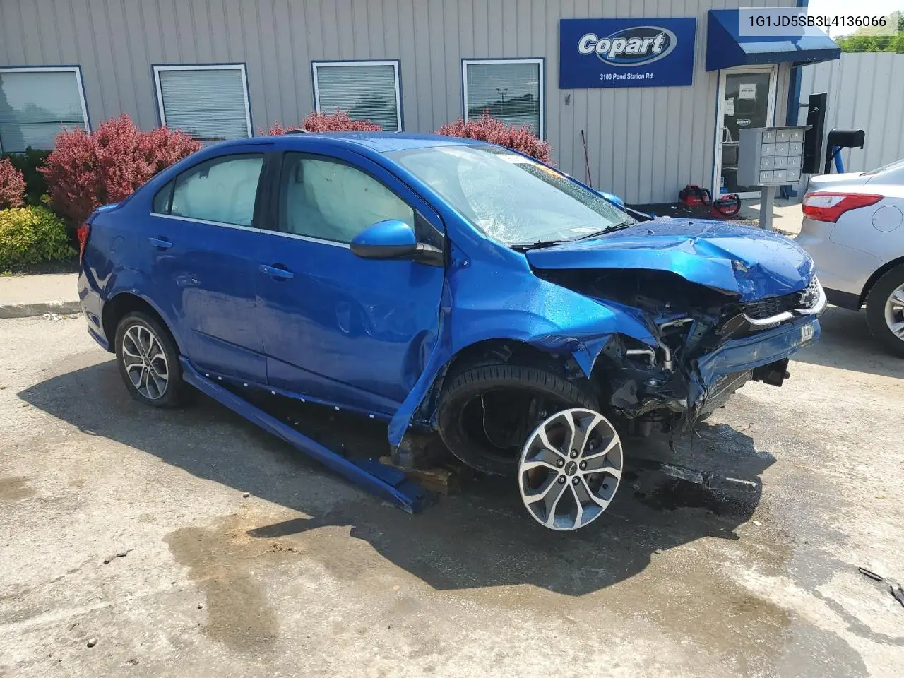 2020 Chevrolet Sonic Lt VIN: 1G1JD5SB3L4136066 Lot: 59329525