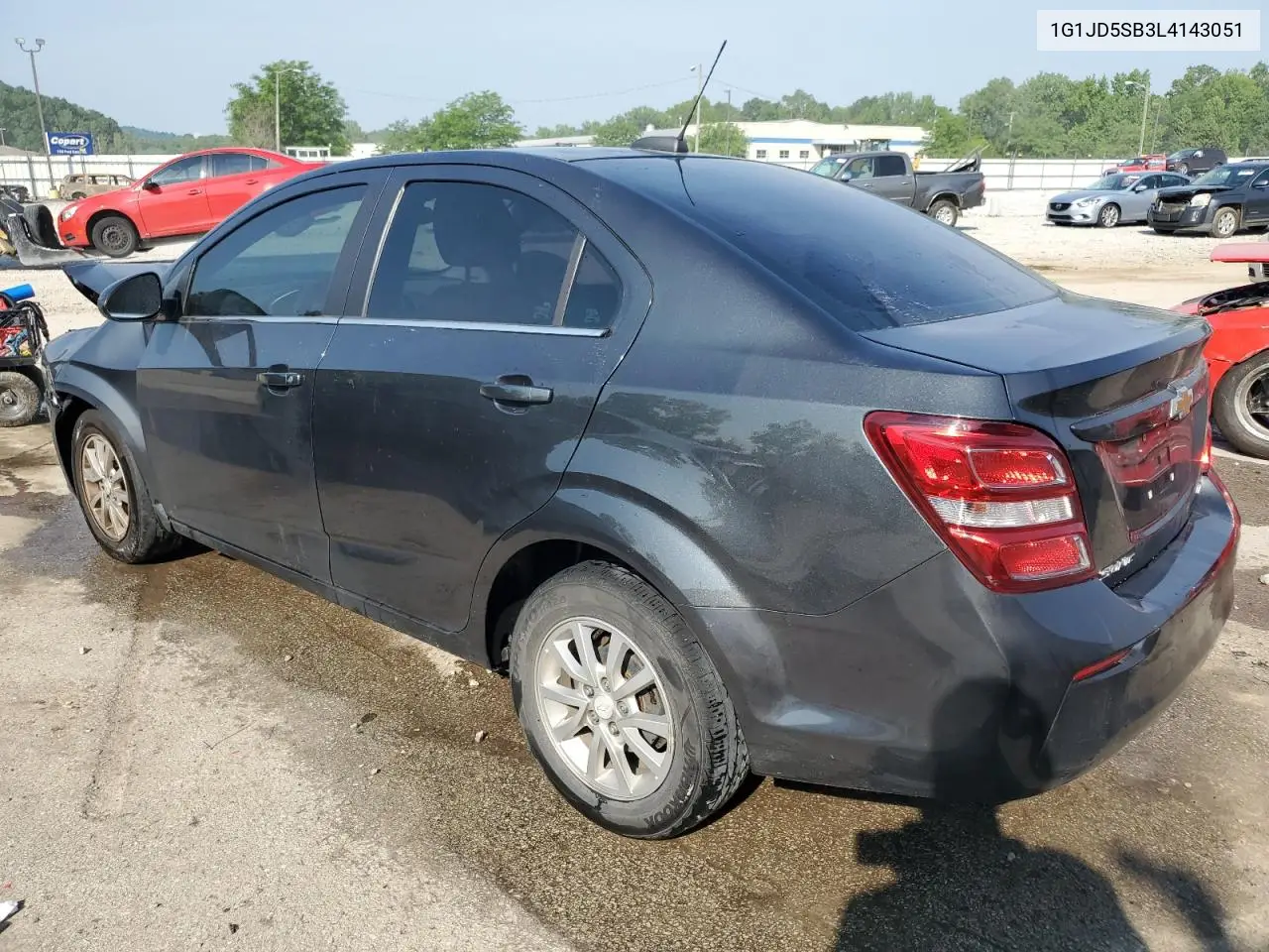 2020 Chevrolet Sonic Lt VIN: 1G1JD5SB3L4143051 Lot: 59540705