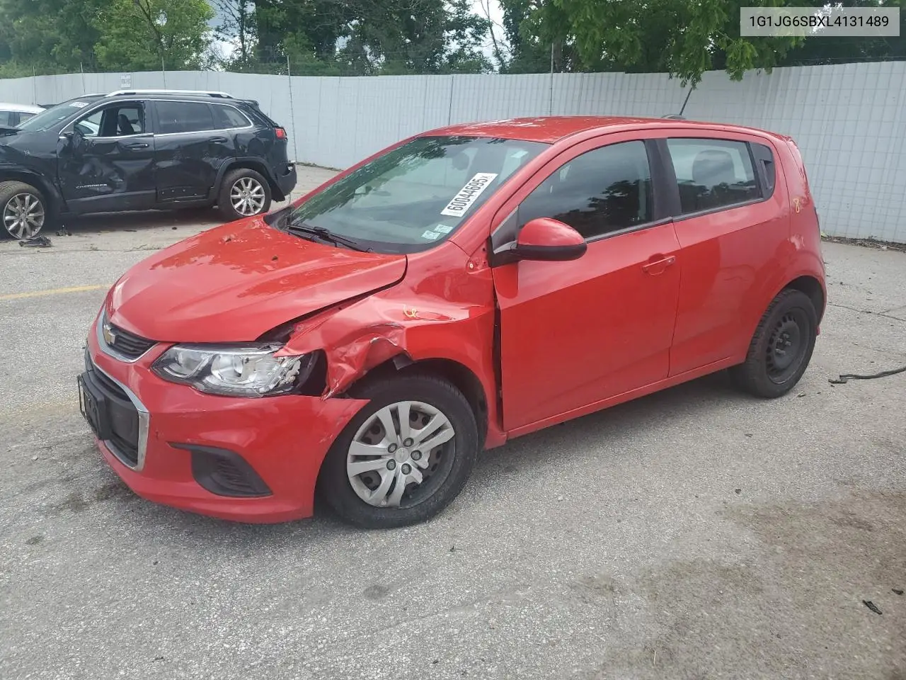 2020 Chevrolet Sonic VIN: 1G1JG6SBXL4131489 Lot: 60044695