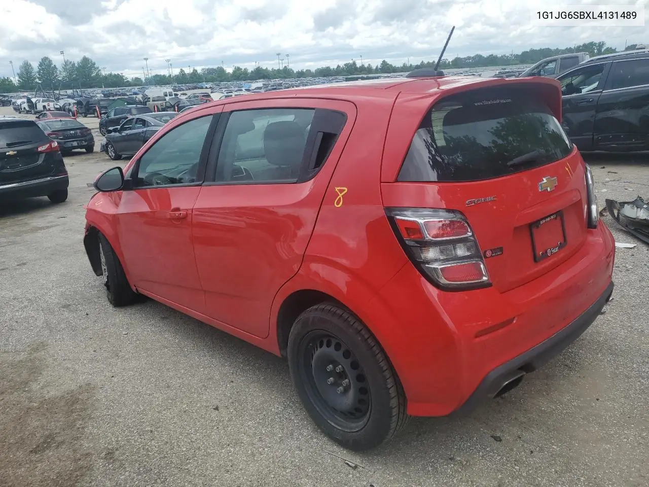 2020 Chevrolet Sonic VIN: 1G1JG6SBXL4131489 Lot: 60044695