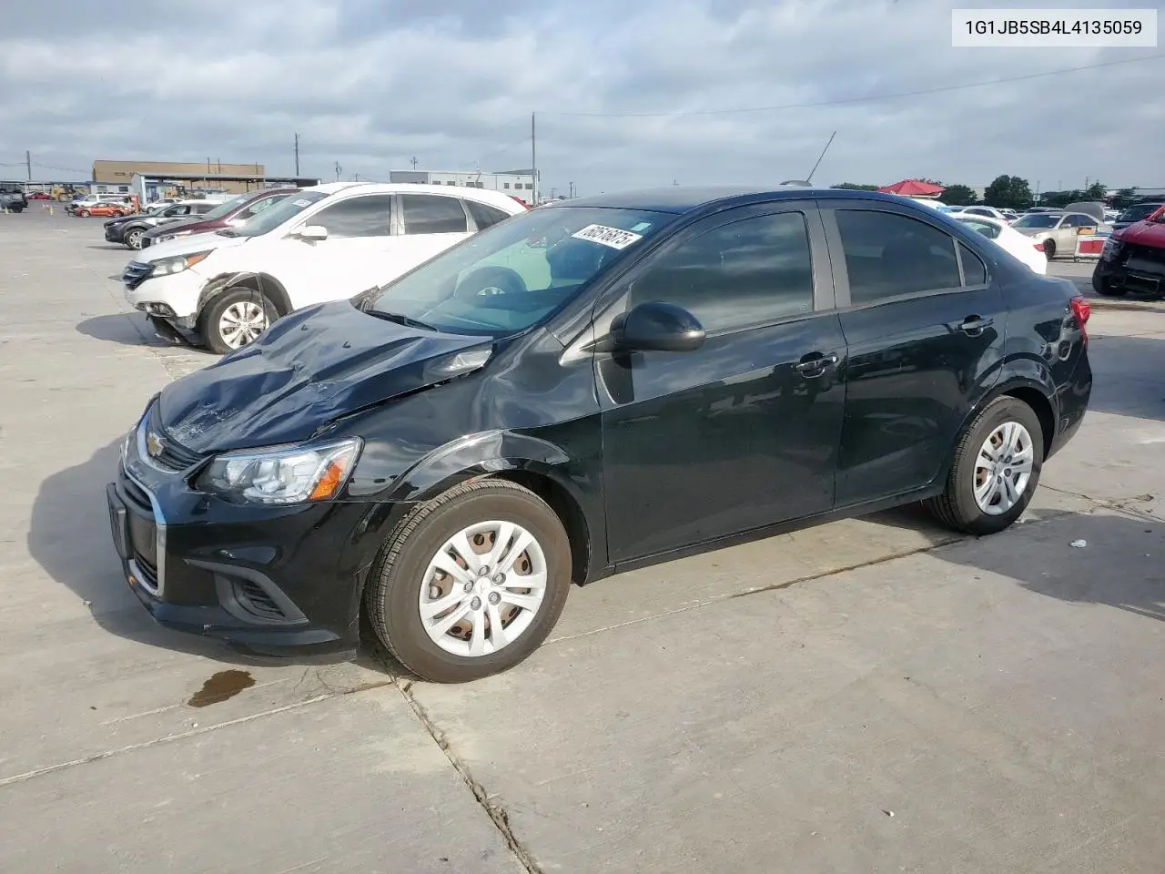 2020 Chevrolet Sonic Ls VIN: 1G1JB5SB4L4135059 Lot: 60516875