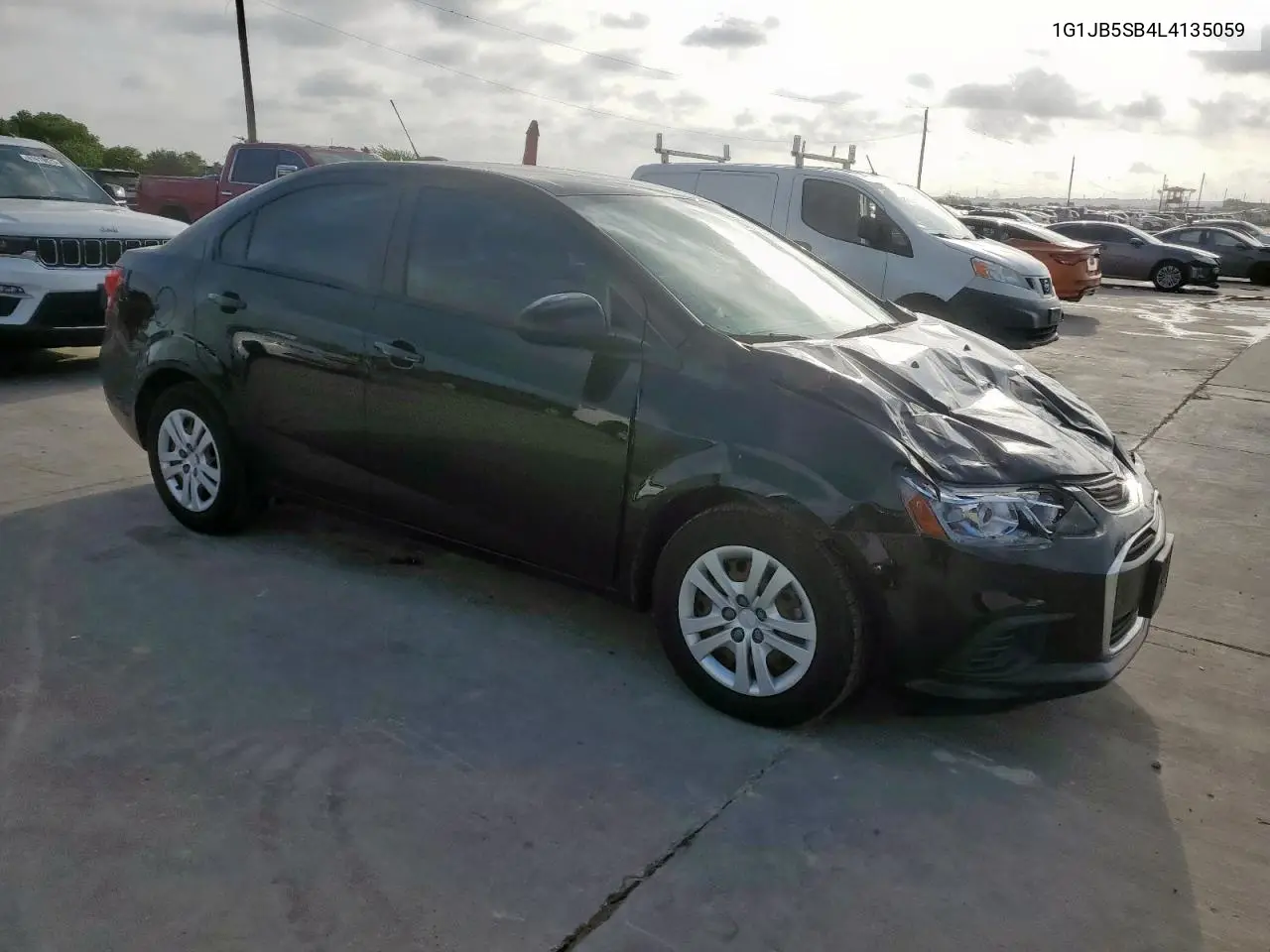 2020 Chevrolet Sonic Ls VIN: 1G1JB5SB4L4135059 Lot: 60516875