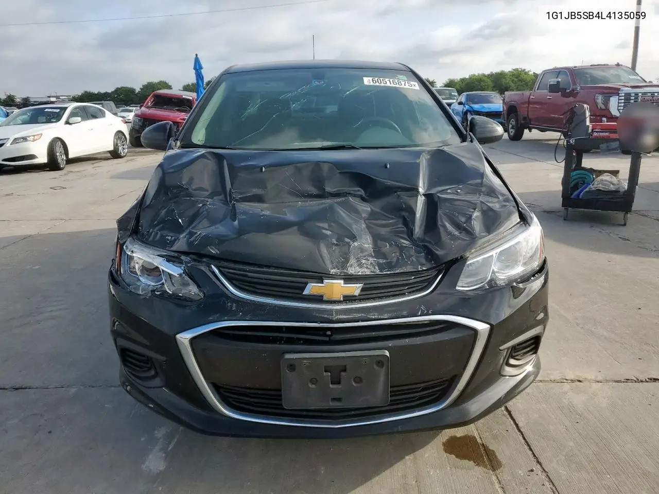 2020 Chevrolet Sonic Ls VIN: 1G1JB5SB4L4135059 Lot: 60516875