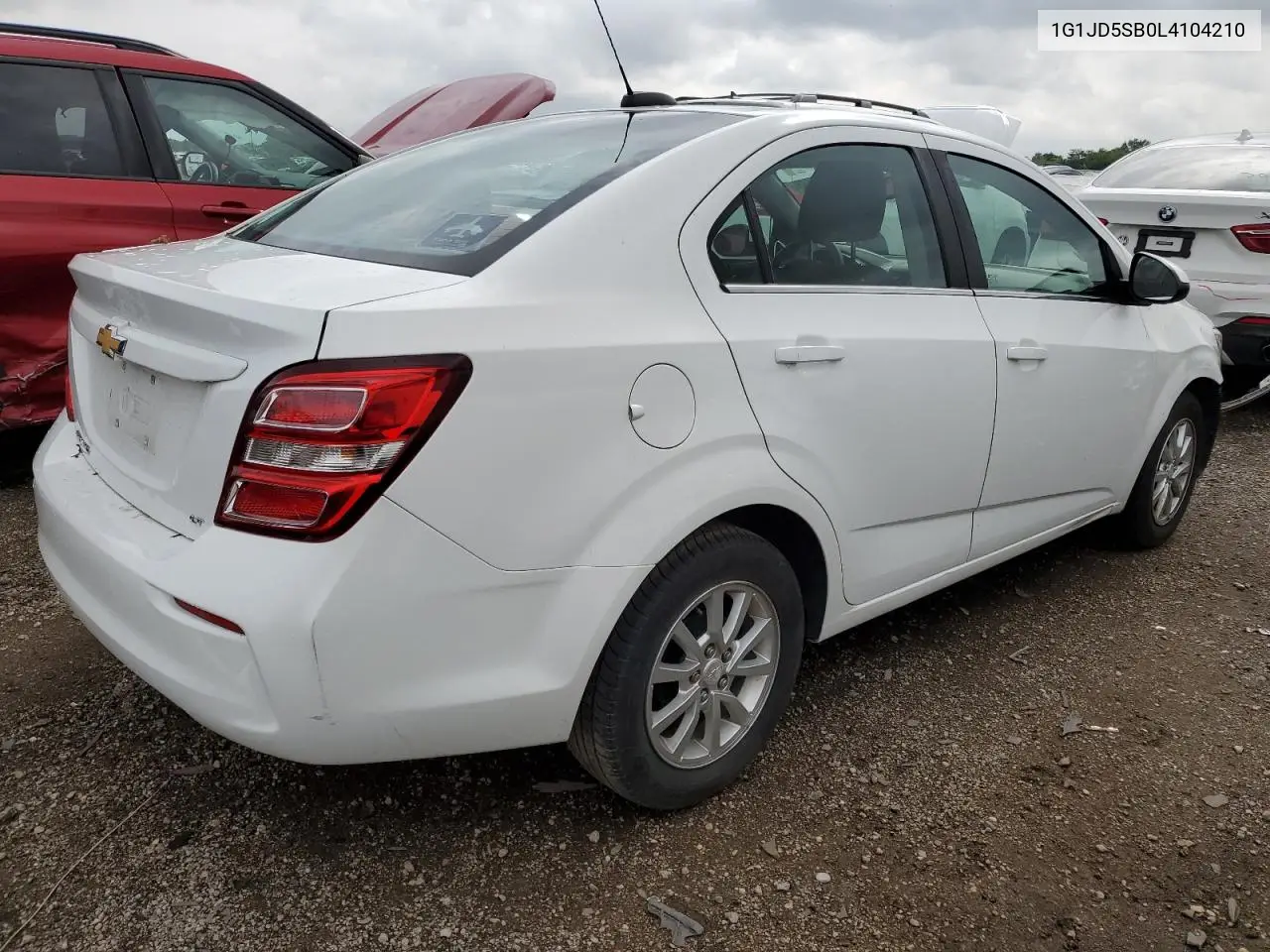 2020 Chevrolet Sonic Lt VIN: 1G1JD5SB0L4104210 Lot: 60839145