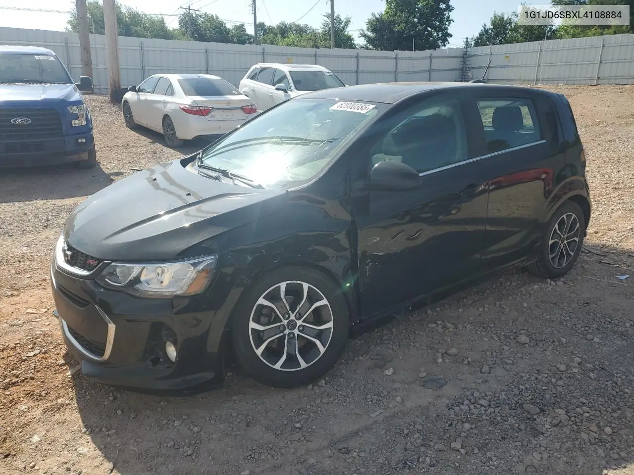 2020 Chevrolet Sonic Lt VIN: 1G1JD6SBXL4108884 Lot: 62000385