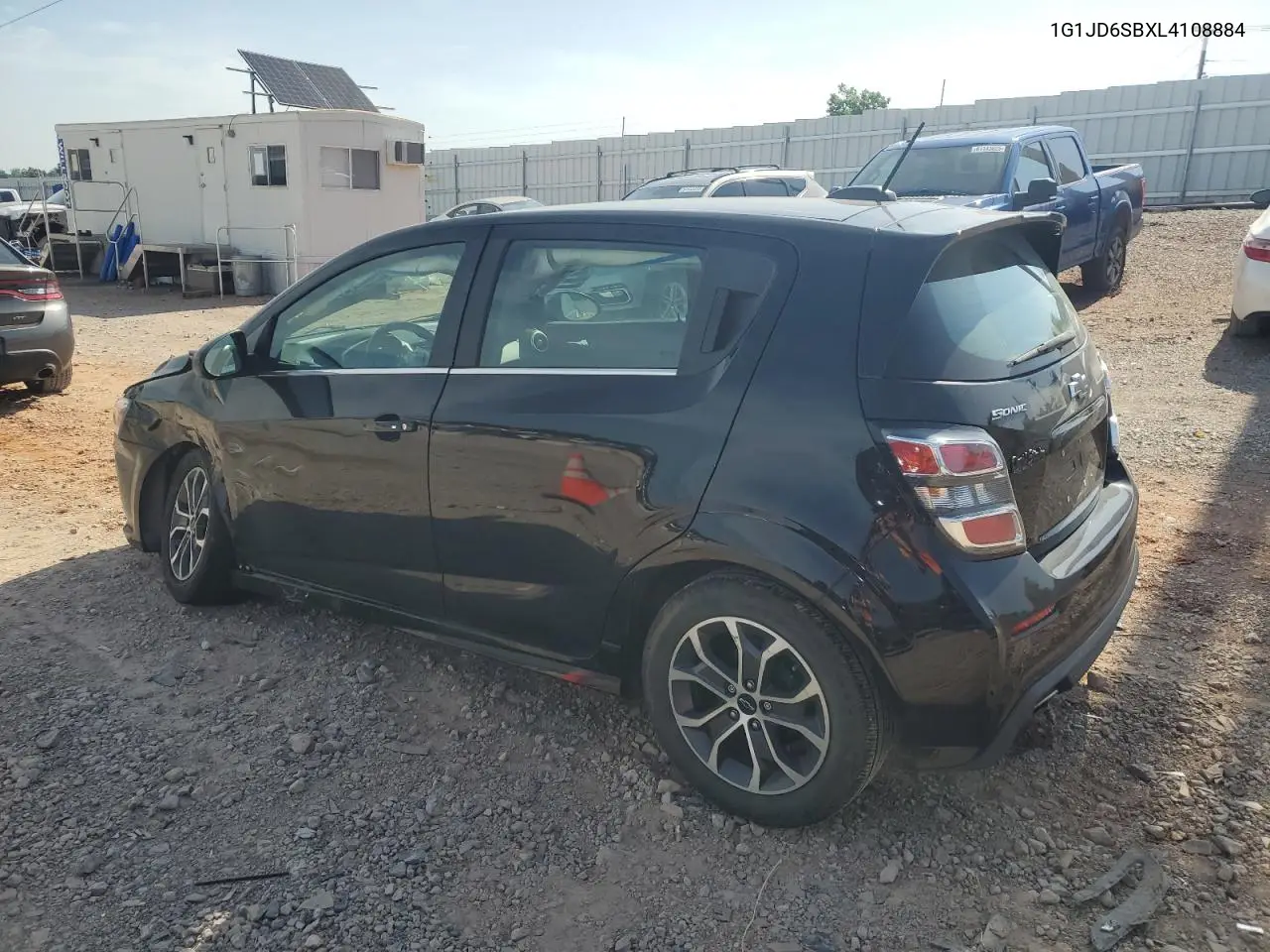 2020 Chevrolet Sonic Lt VIN: 1G1JD6SBXL4108884 Lot: 62000385
