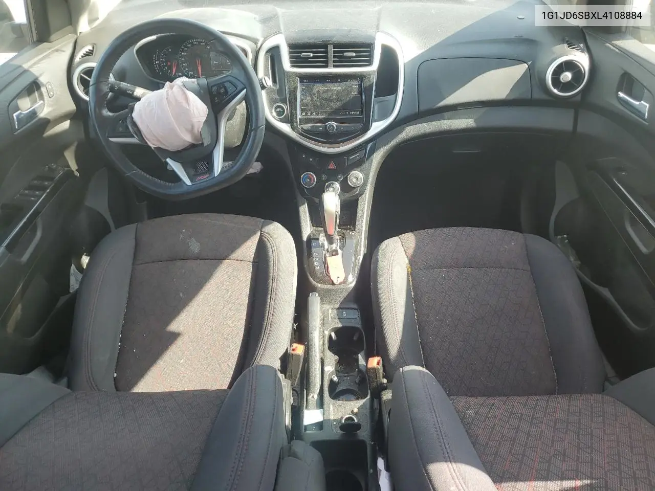 2020 Chevrolet Sonic Lt VIN: 1G1JD6SBXL4108884 Lot: 62000385