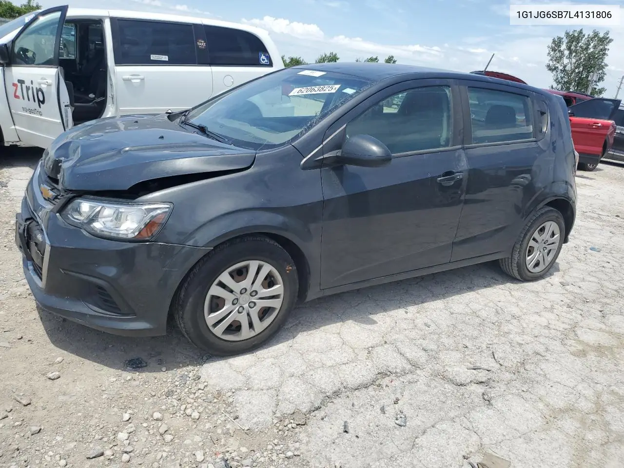 2020 Chevrolet Sonic VIN: 1G1JG6SB7L4131806 Lot: 62063825