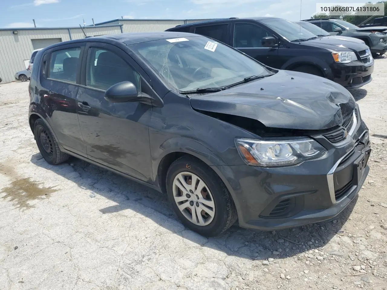 2020 Chevrolet Sonic VIN: 1G1JG6SB7L4131806 Lot: 62063825